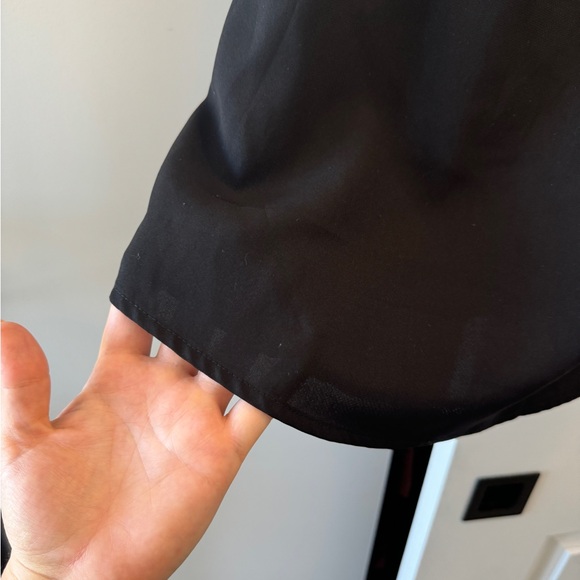 Black Sheer Tank Top - Picture 2 of 4